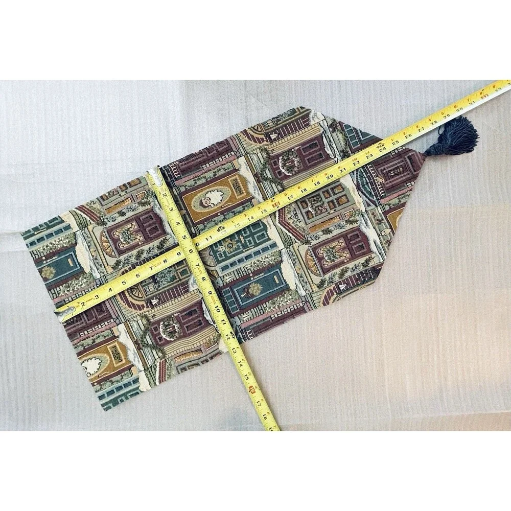 Christmas Holiday Tapestry Table Runner  62